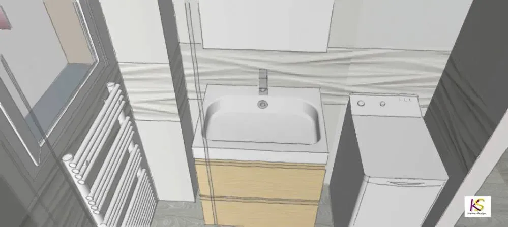 Rénovation 2 pièces AIR BNB 52 m2 Cannes (7webp